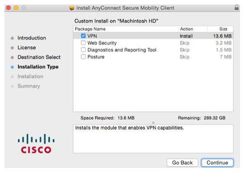 How to Install Cisco AnyConnect on a Mac